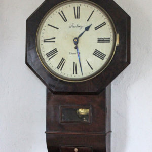 Irish Fusee Wall clock H Sterling Limerick